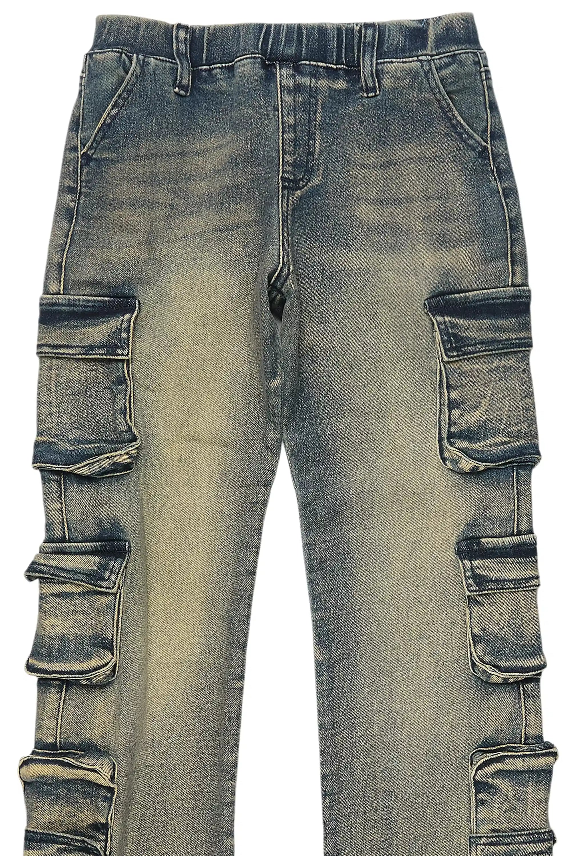 Girls Phoebe Tint Stacked Jean