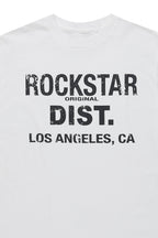 Girls Janny White/Black Graphic T-Shirt