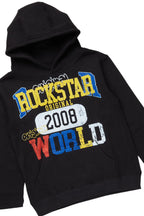 Boys Daria Black Hoodie/Stacked Flare Jean Set