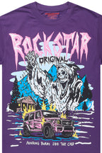 Kip Purple Oversized Graphic T-Shirt