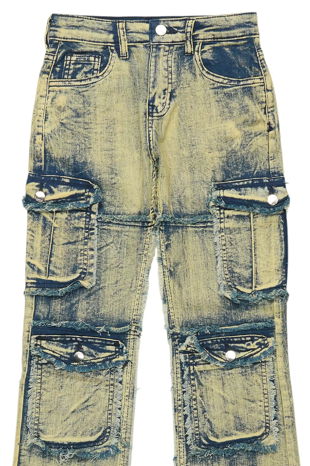 Boys Zarian Vintage Light Blue Cargo Jean