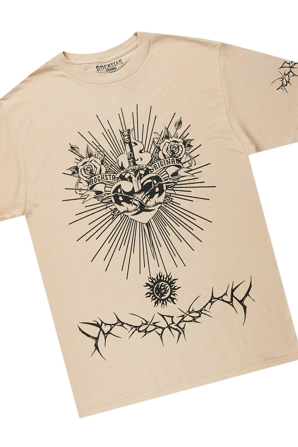 Leander Beige T-Shirt Slim Fit Jean Bundle