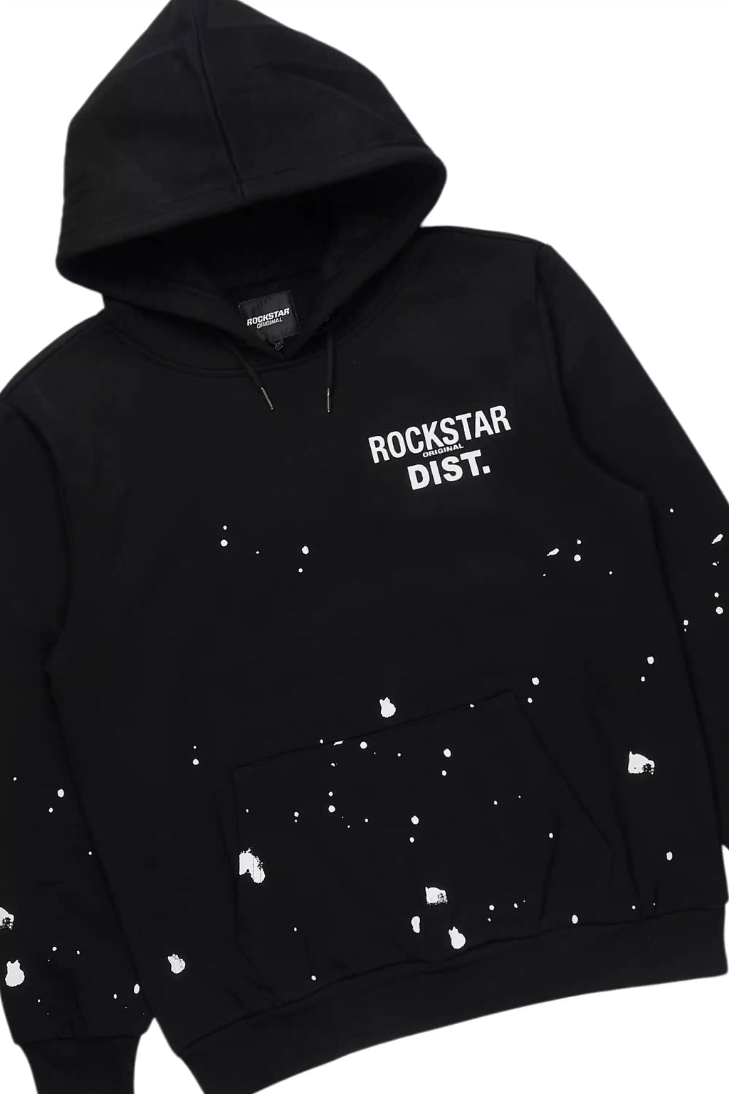 Raffer Black/White Hoodie/Super Stacked Flare Pant Set