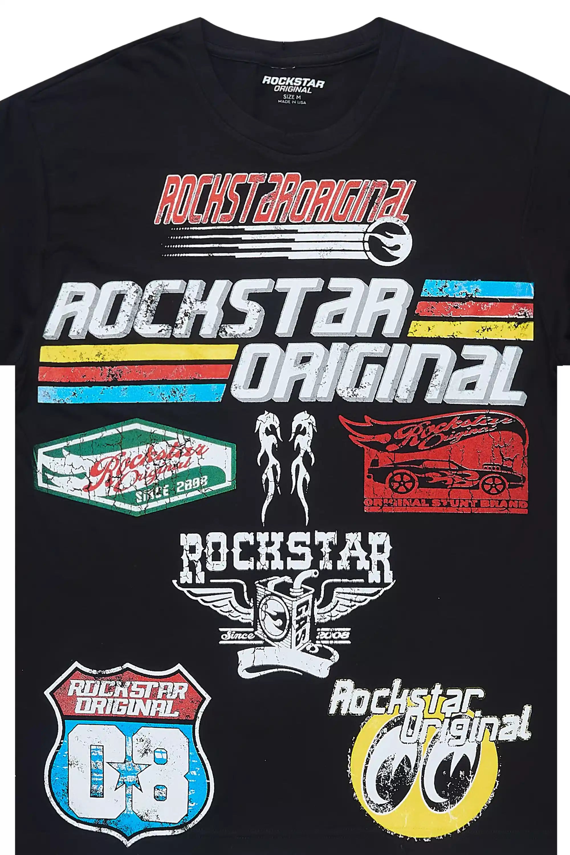 Payson Black Graphic T-Shirt