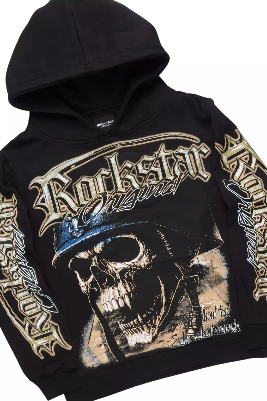 Kyce Black/Beige Hoodie/Super Stacked Track Set