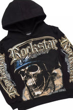 Kyce Black/Beige Hoodie/Super Stacked Track Set