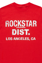 Boys Koen Red Graphic T-Shirt