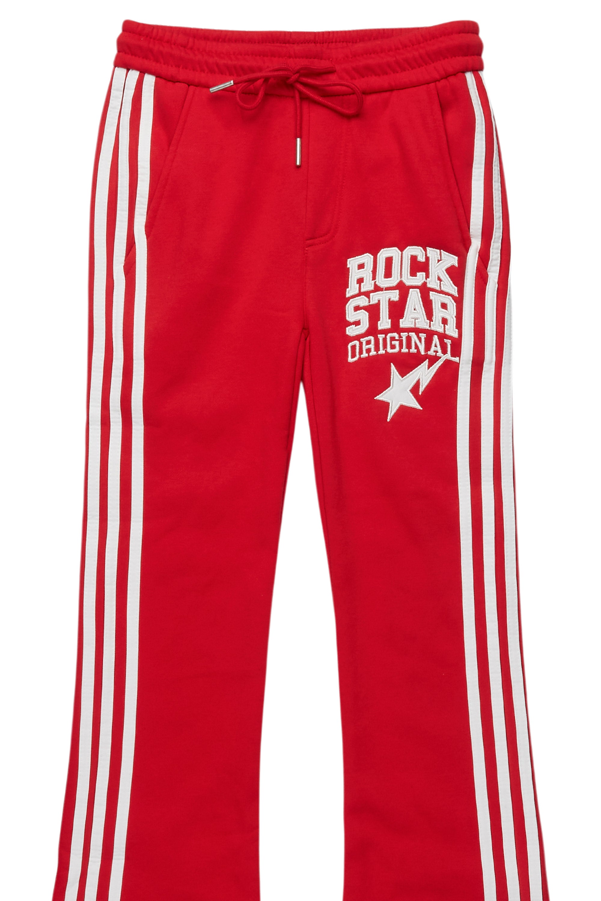 Girls Gerrit  Red  Baggy Stacked Flare Pants