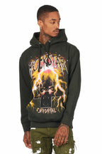 Bolk Green Graphic Hoodie