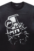 Mad Black Oversized Graphic T-Shirt