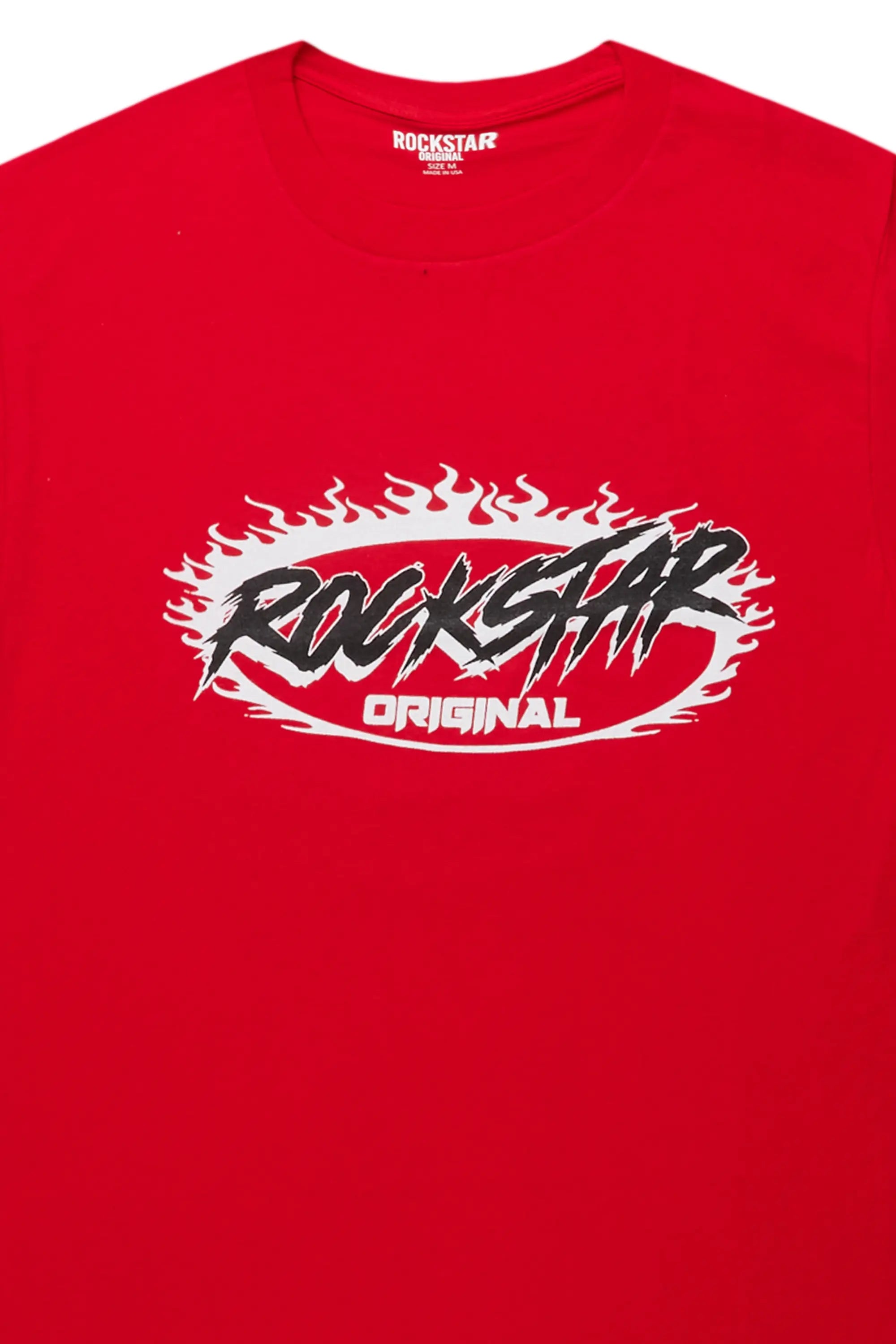 Draven Red Graphic T-Shirt