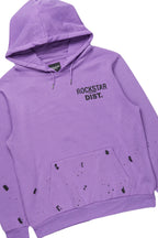 Raffer Purple Hoodie Baggy Fit Pant Track Set