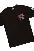 Wizzurd Black T-Shirt & Ricky Red PU Super Stacked Jean Bundle