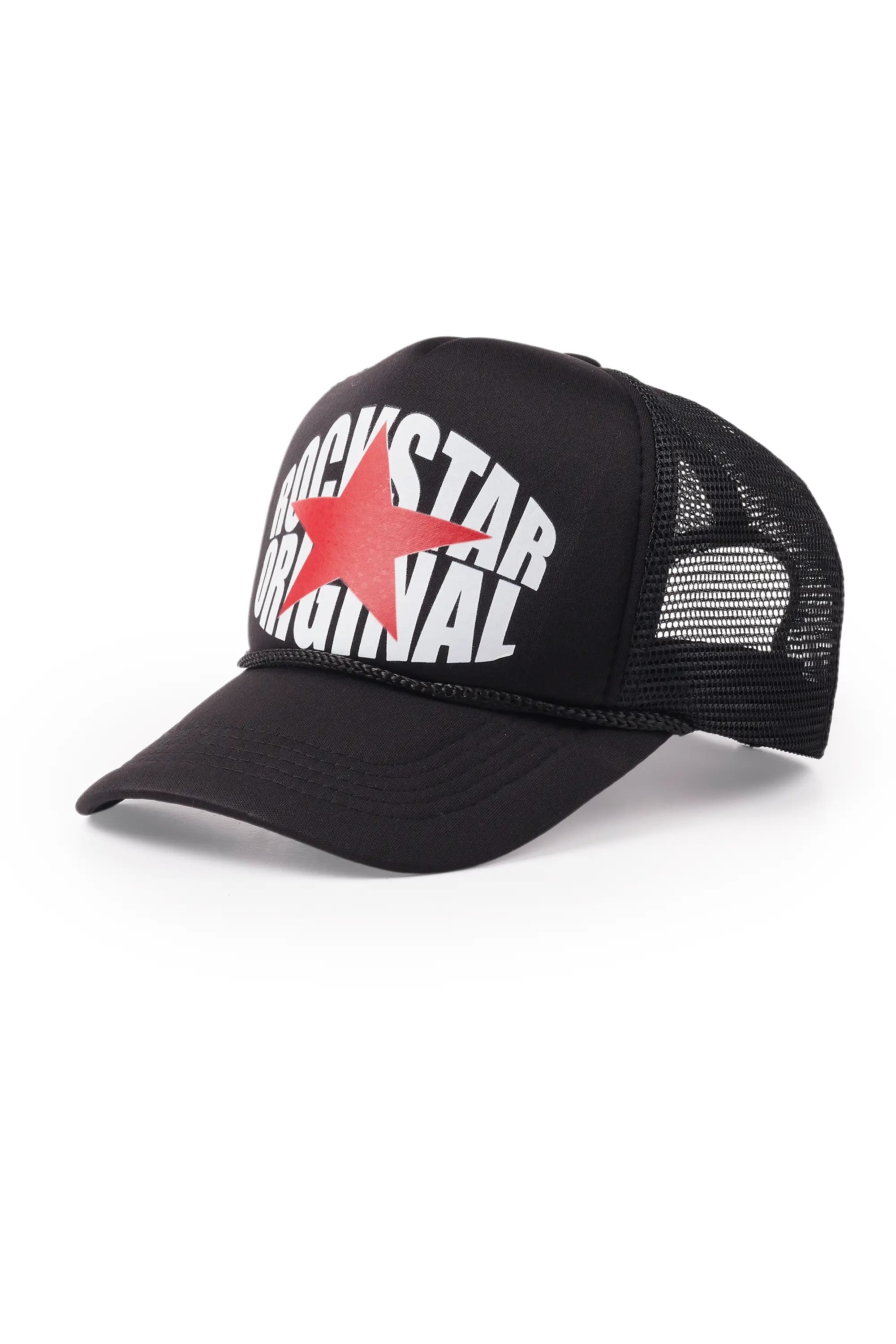 Donique Black Trucker Hat