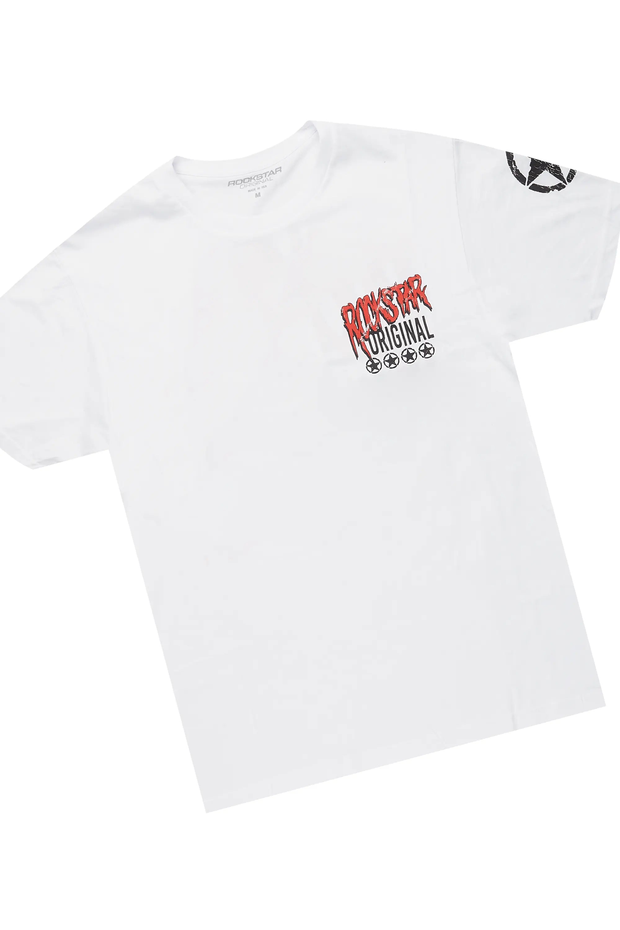 Wizzurd White/Red T-Shirt/Tapestry Jean Bundle