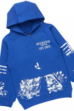 Boys Filip Royal Blue/White Stacked Flare Track Set