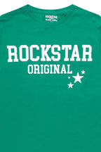 Boys Pluton Green/White Graphic T-Shirt