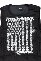 Morten Black Puffer Vest