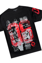 Grill Black T-Shirt/Baggy Stacked Pant Set