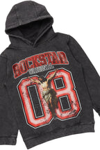 Boys Fields Vintage Black/Red Hoodie/Baggy Fit Jean Set