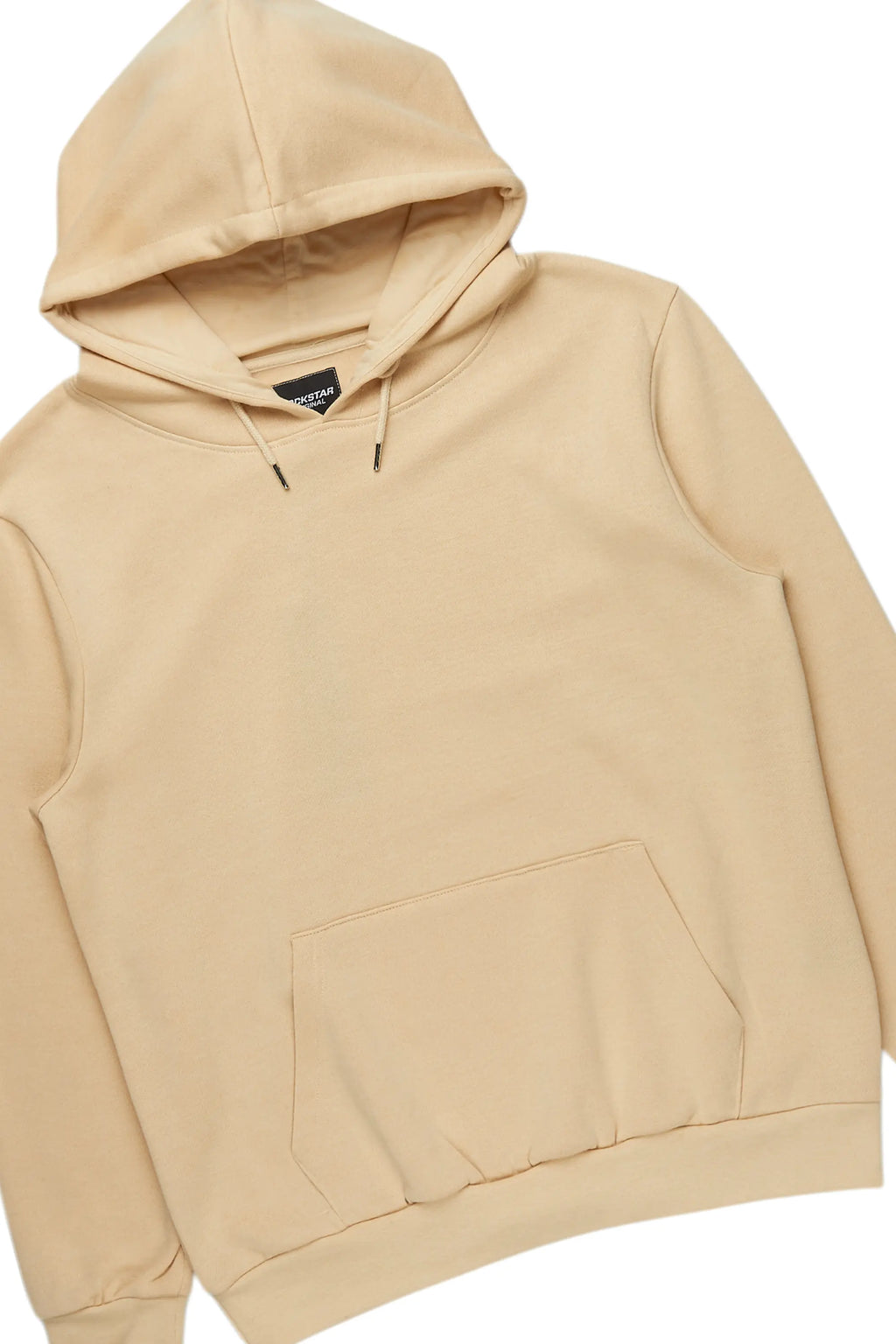 Basic Beige Hoodie/Baggy Track Pant Set