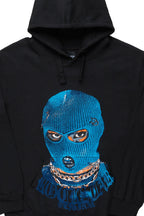 Murdra Black/Blue Graphic Hoodie