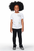 Girls Hale Black Biker Skinny Jean