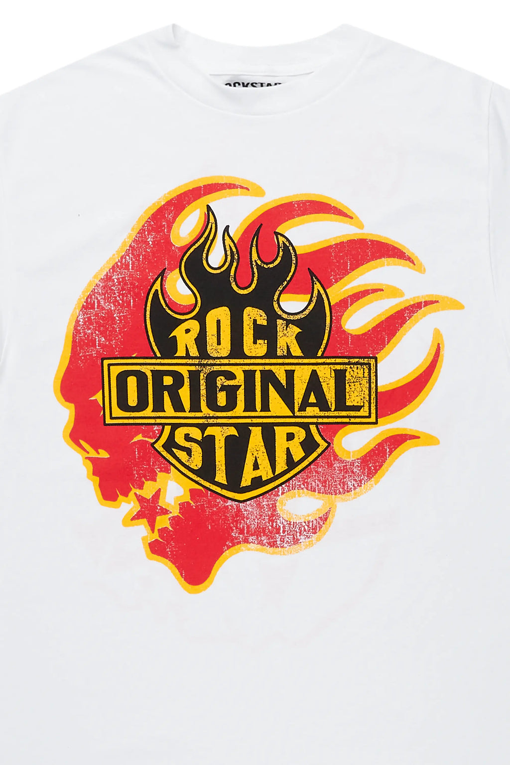 Station White Graphic T-Shirt