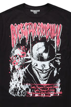 Too Serious Black Graphic T-Shirt