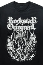 Galvin Black Oversized Graphic T-Shirt