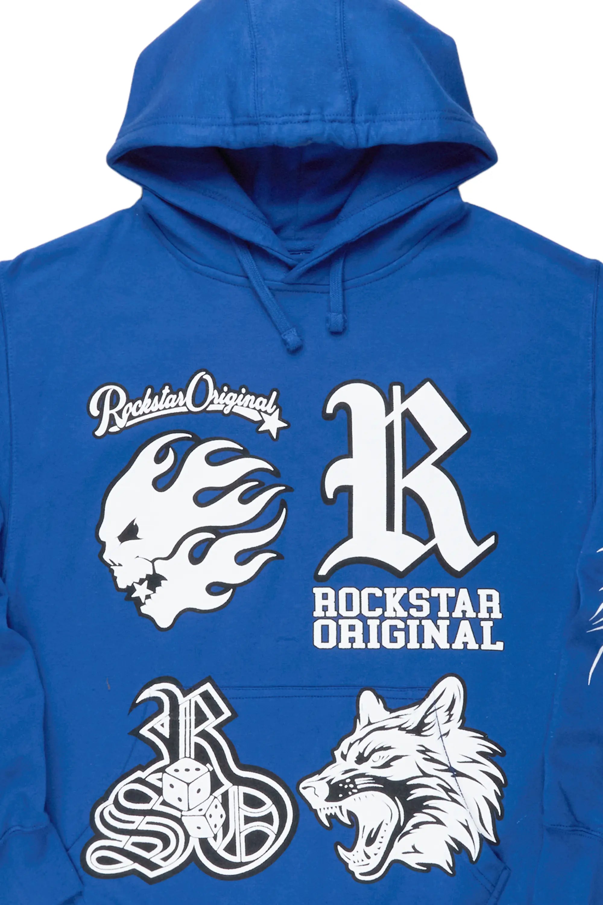 Fagan Royal Blue Graphic Hoodie