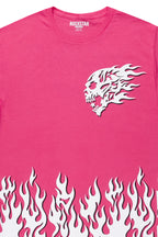 Steel Fuchsia Graphic T-Shirt