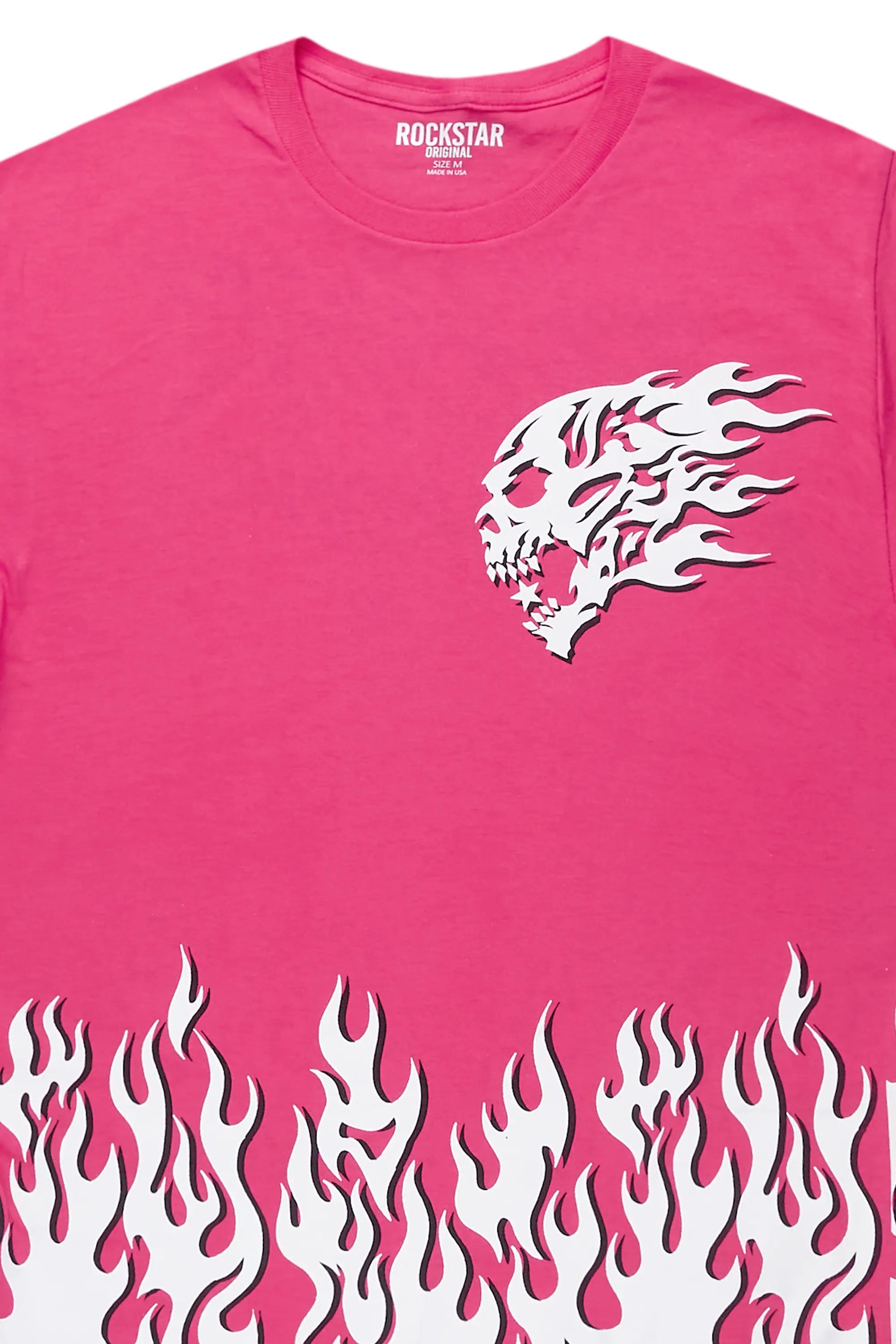 Steel Fuchsia Graphic T-Shirt