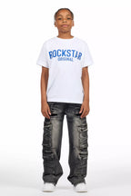 Boys Keylor Black Baggy Fit Jean