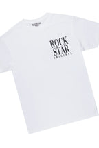 Dayte Nite White T-Shirt & Shake Tree Camo Stacked Flare Jean