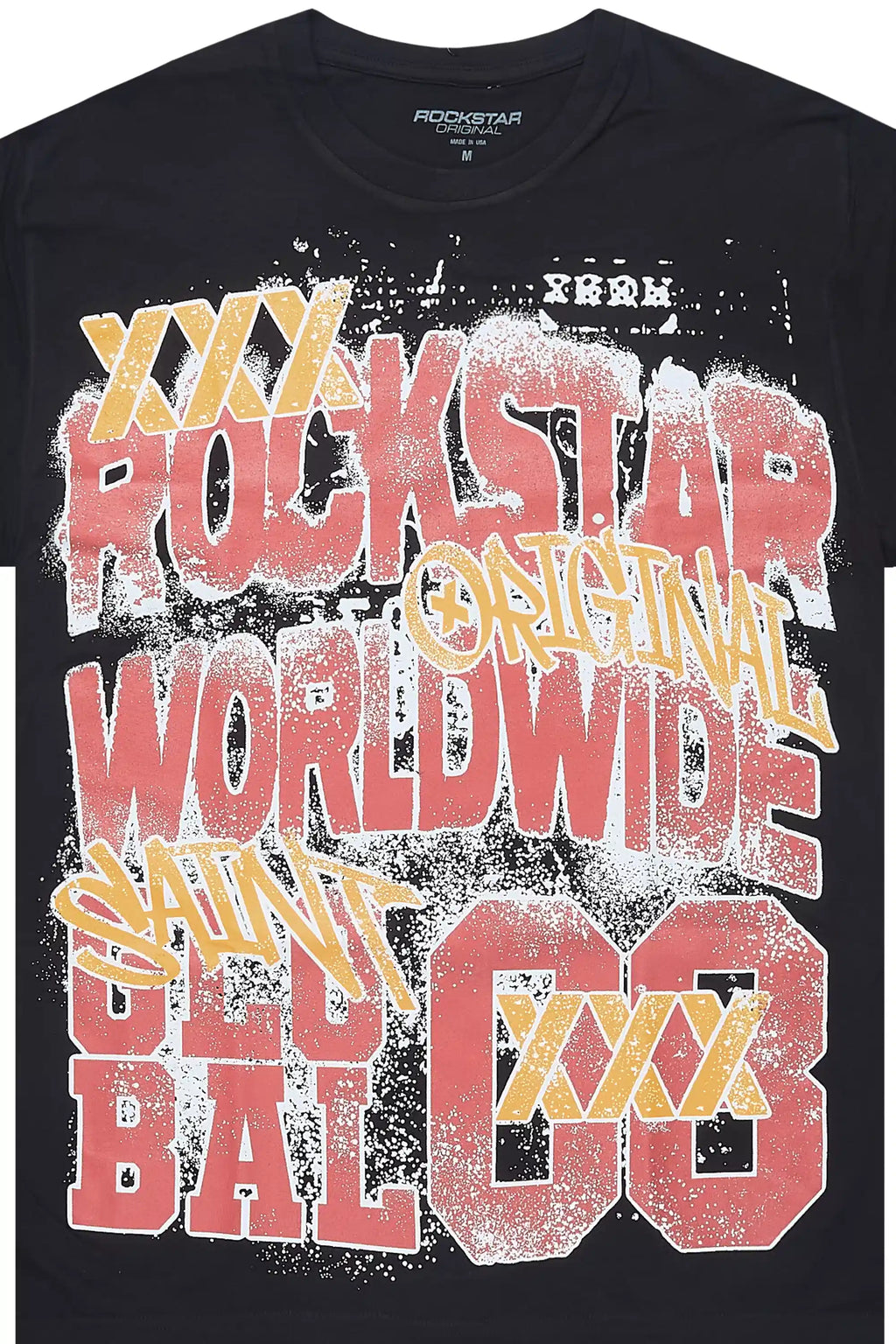 Trashx Black Graphic T-Shirt