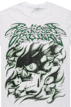 Schtupp White Oversized Graphic T-Shirt