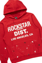 Scottie Burgundy Hoodie/Baggy Track Pant Set