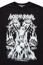 Capers Black Graphic T-Shirt