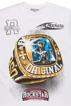 Gemchamp White Graphic T-Shirt