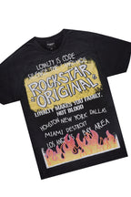 Beno Black/Yellow T-Shirt/Stacked Flare Track Set