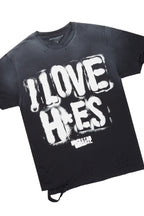 Banyan Black Graphic T-Shirt/Dag Stacked Flare Jean Set