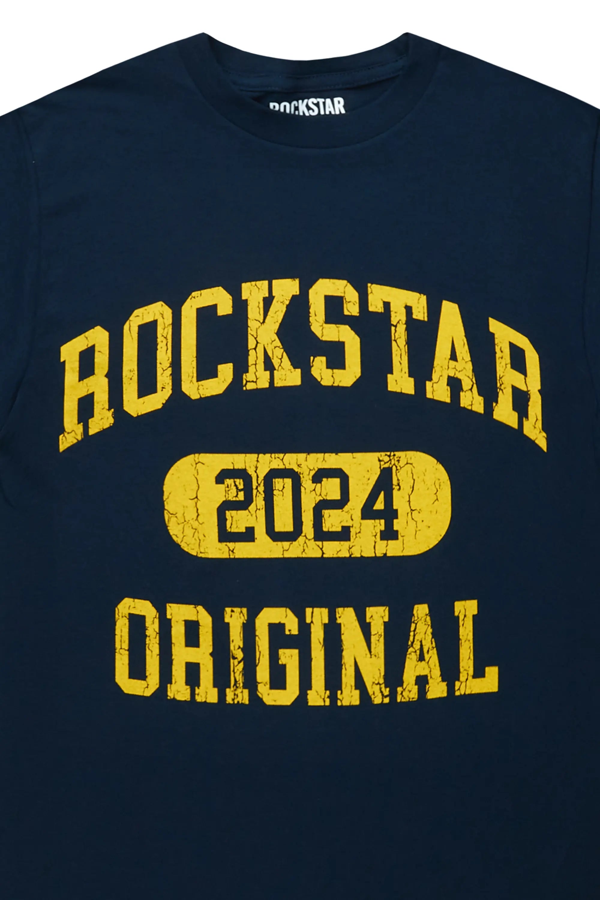 Members Navy Graphic T-Shirt