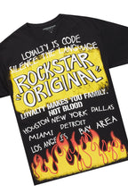 Beno Black Graphic T-Shirt Short Set