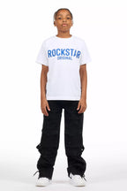 Boys Three Maxi Jet Black Baggy Fit Jean