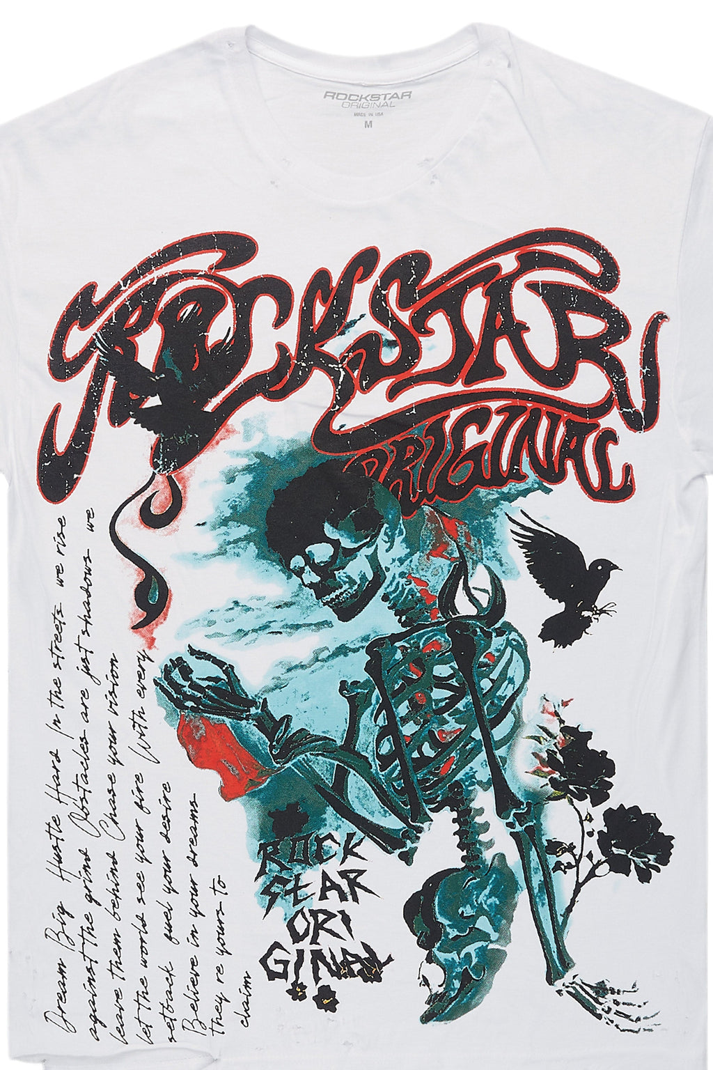 Danby White Graphic Oversized T-Shirt