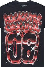 Jaceon Black/Red Graphic T-Shirt