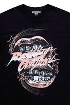 Malique Black Oversized T-Shirt