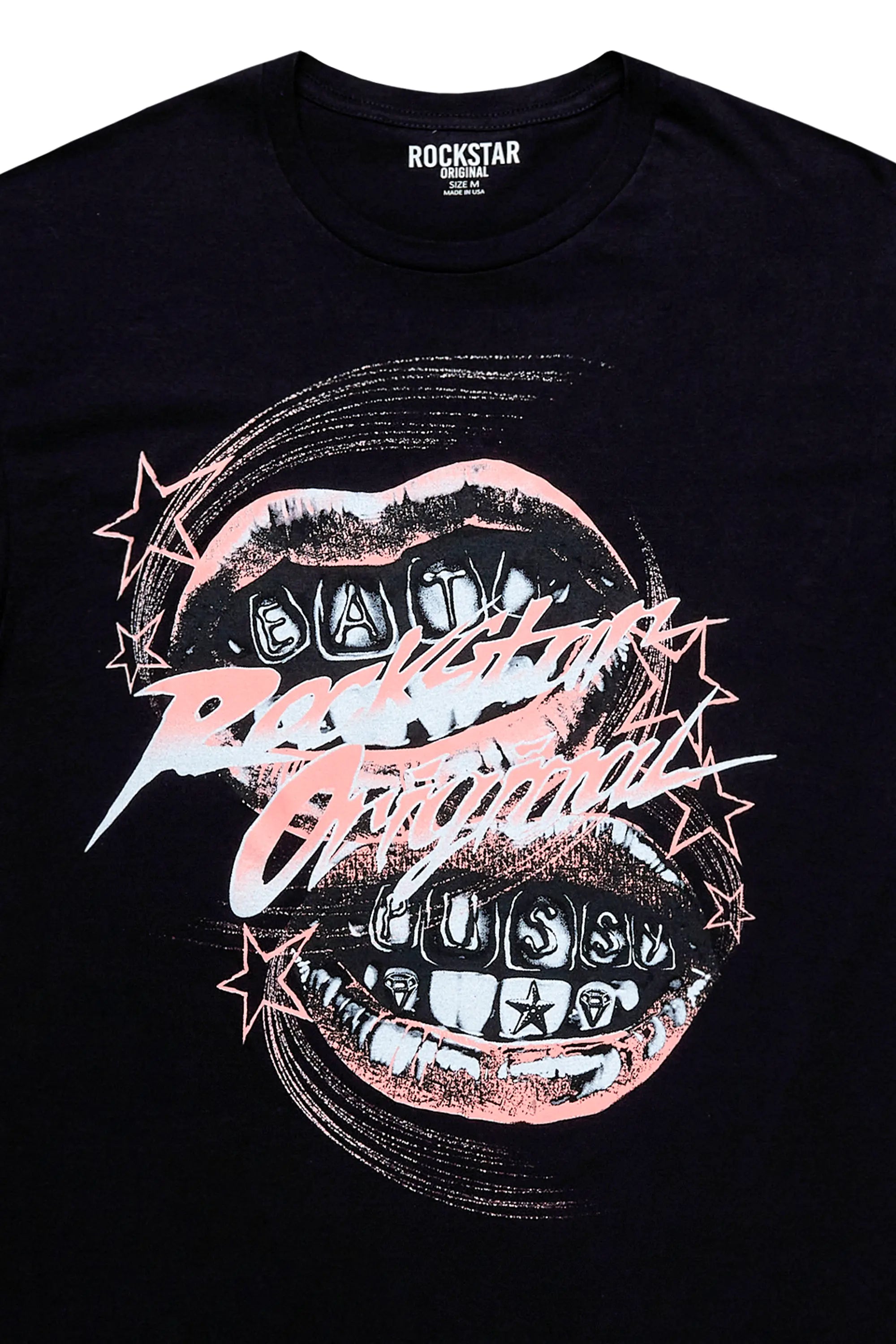 Malique Black Oversized T-Shirt