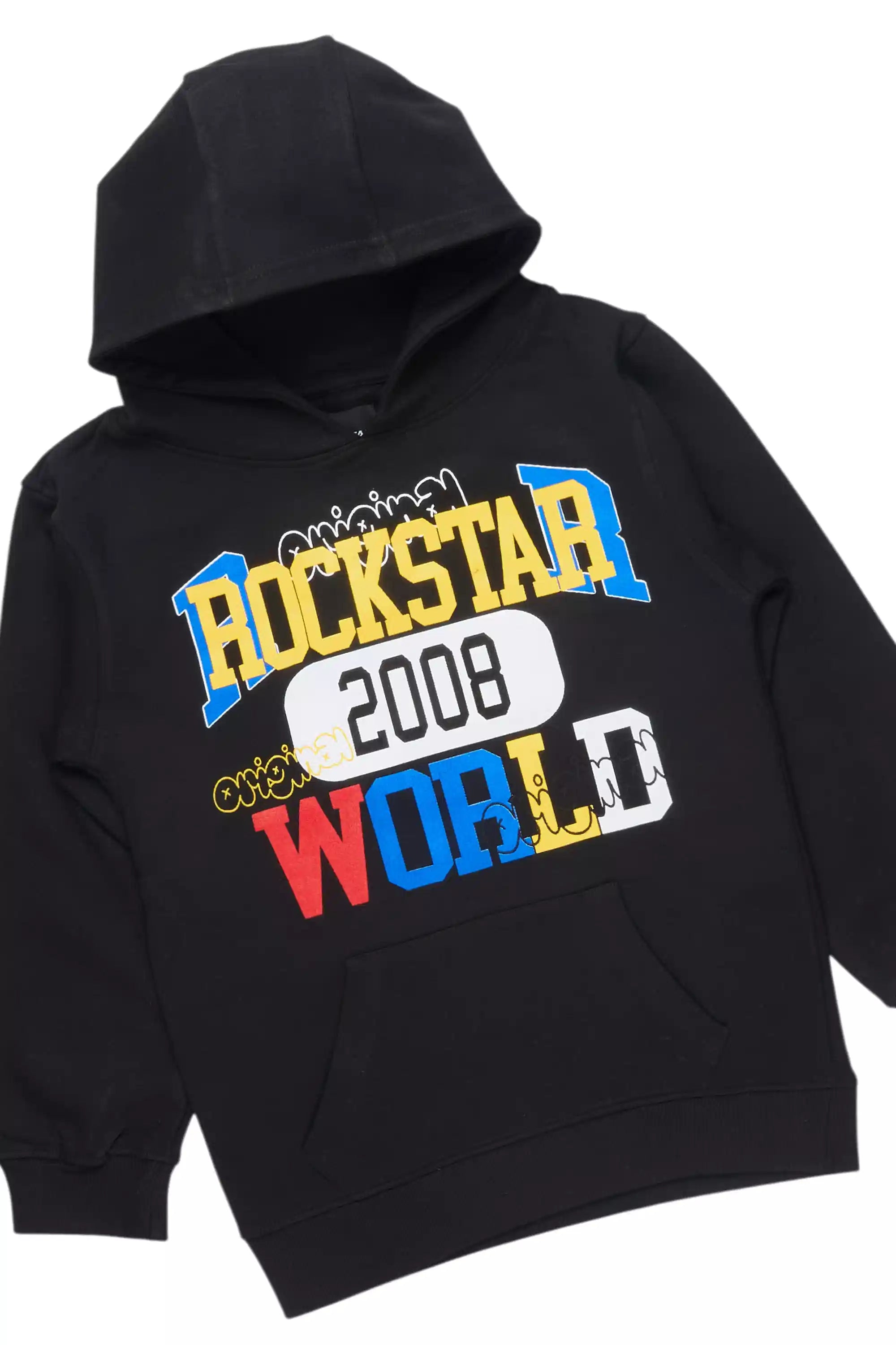 Boys Daria Black/Red Stacked Flare Track Set